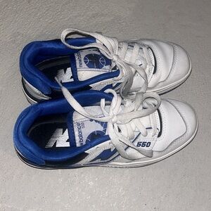 NB 550 white/blue